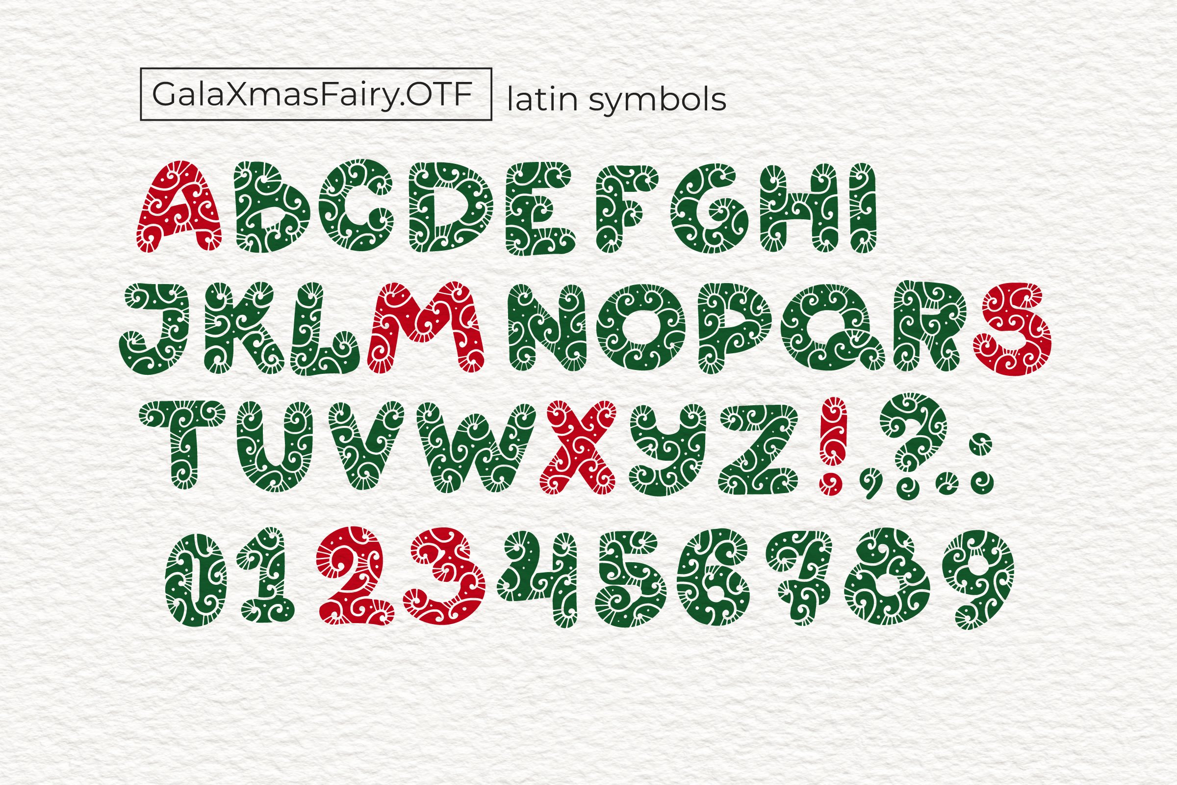 christmas fairy tale vibes font for lettering and greetings 461