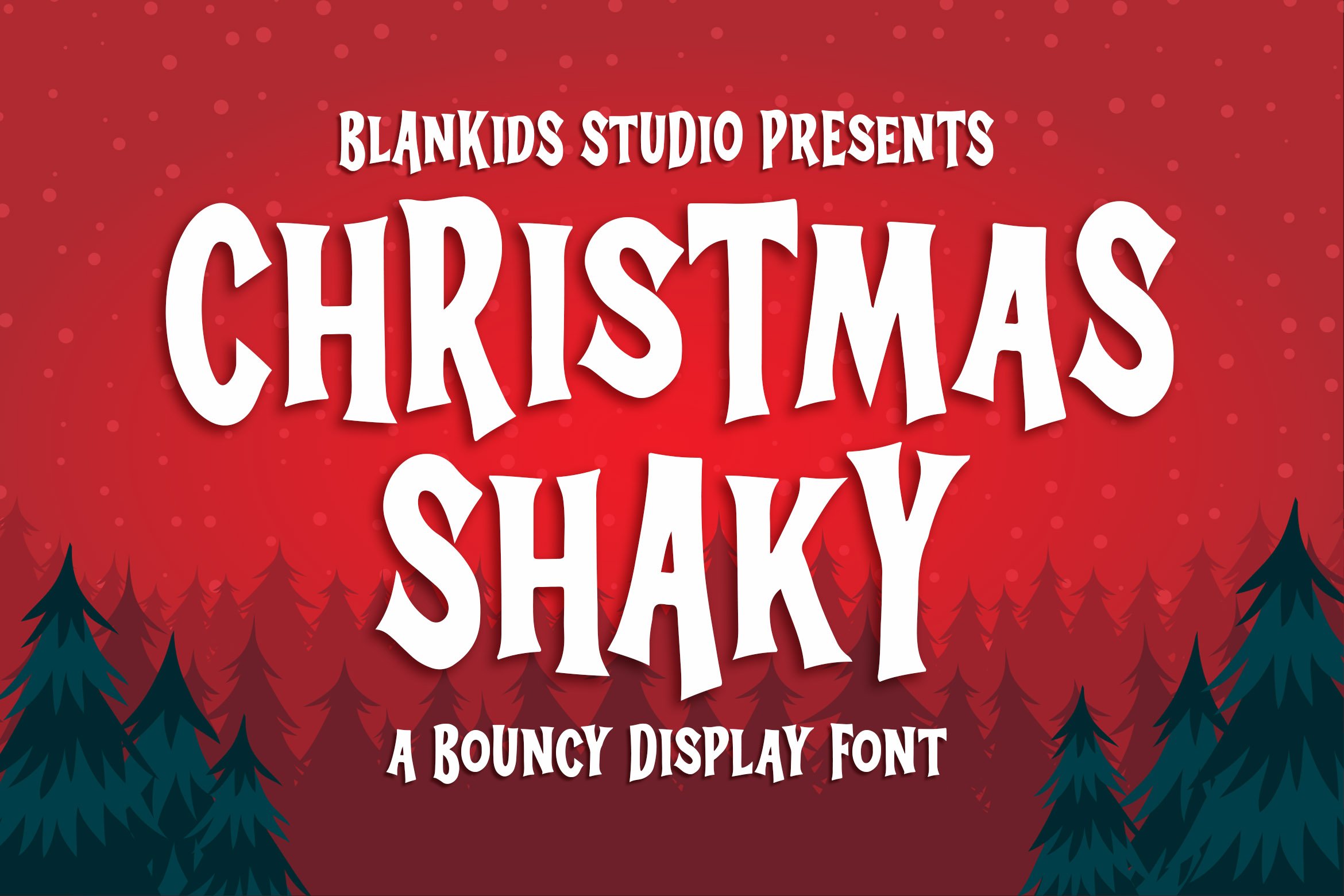 Christmas Shaky a Bouncy Display Fo cover image.