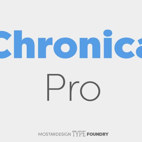 Chronica Pro Family (18 fonts) cover image.