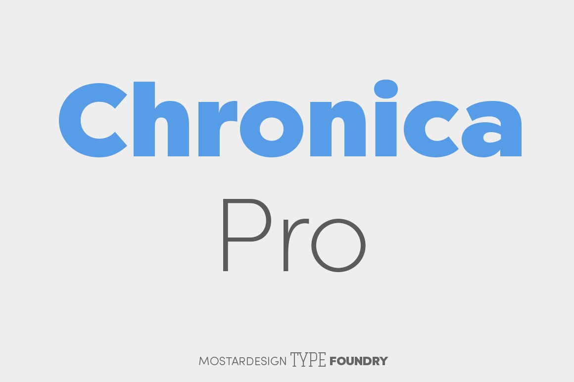 Chronica Pro Family (18 fonts) cover image.