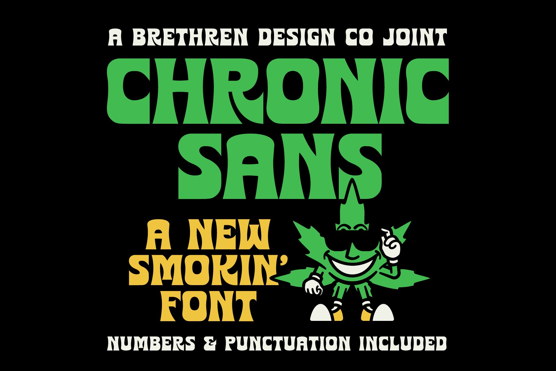 Chronic Sans Display Font cover image.