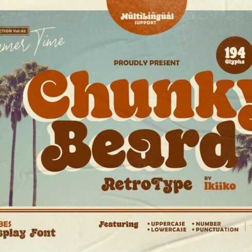 Chunky Beard - Retro Type cover image.