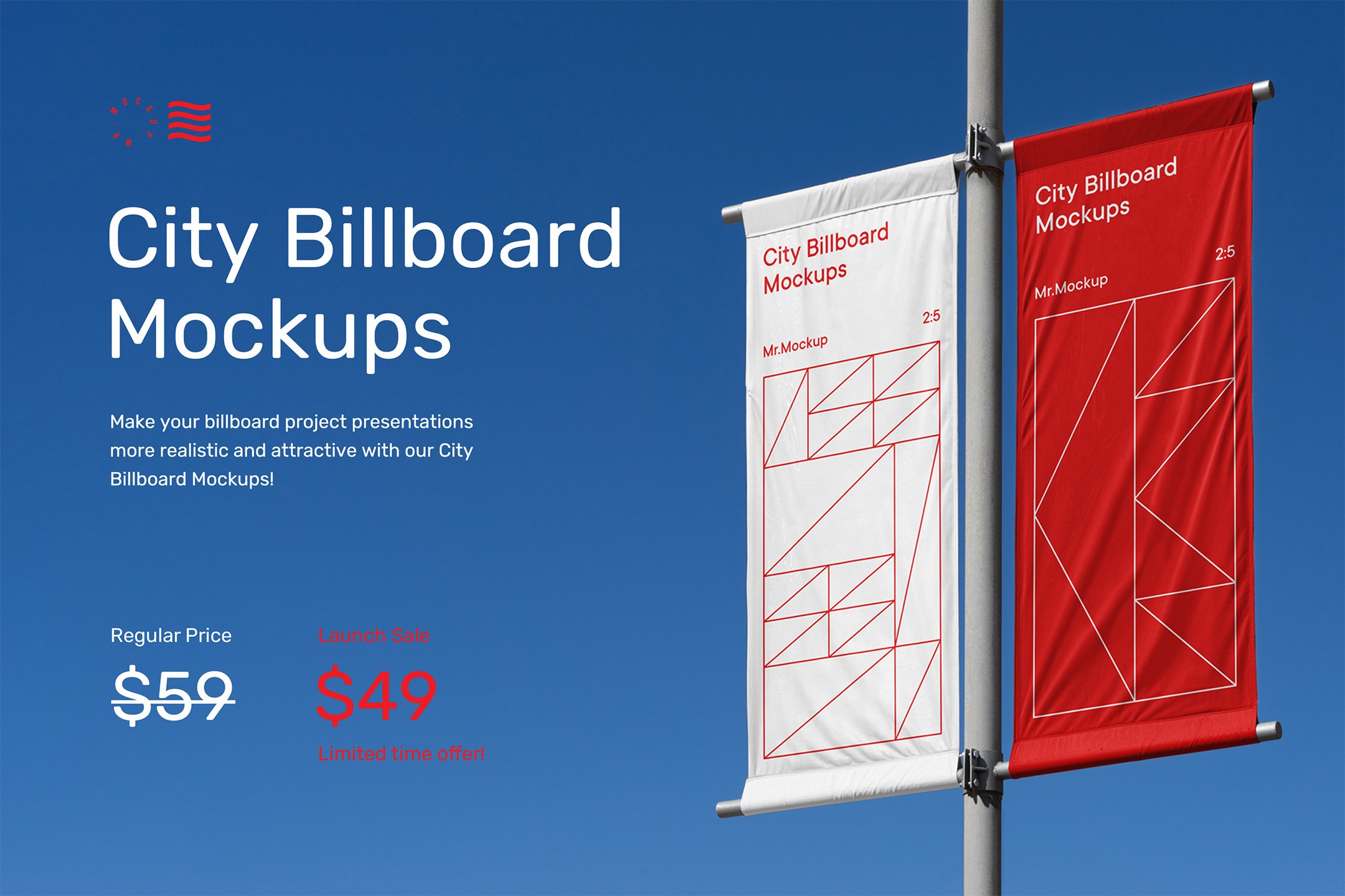 City Billboard Mockups & Banners preview image.