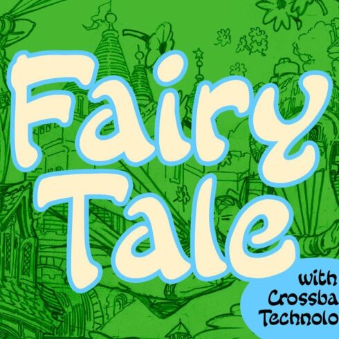Fairy Tale - fantasy voice font cover image.