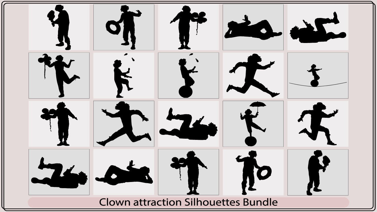clown attraction silhouettemb add media 943