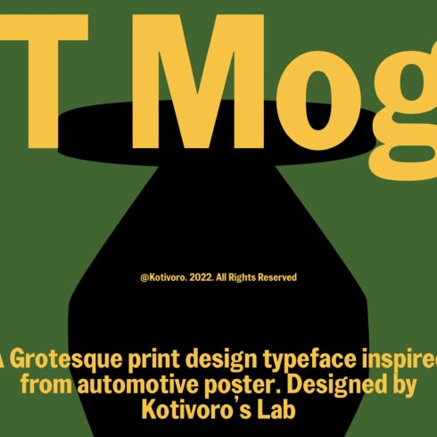 KT Mogli - Dynamic Sans Serif cover image.