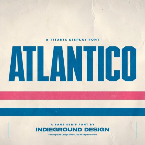Atlantico Font cover image.