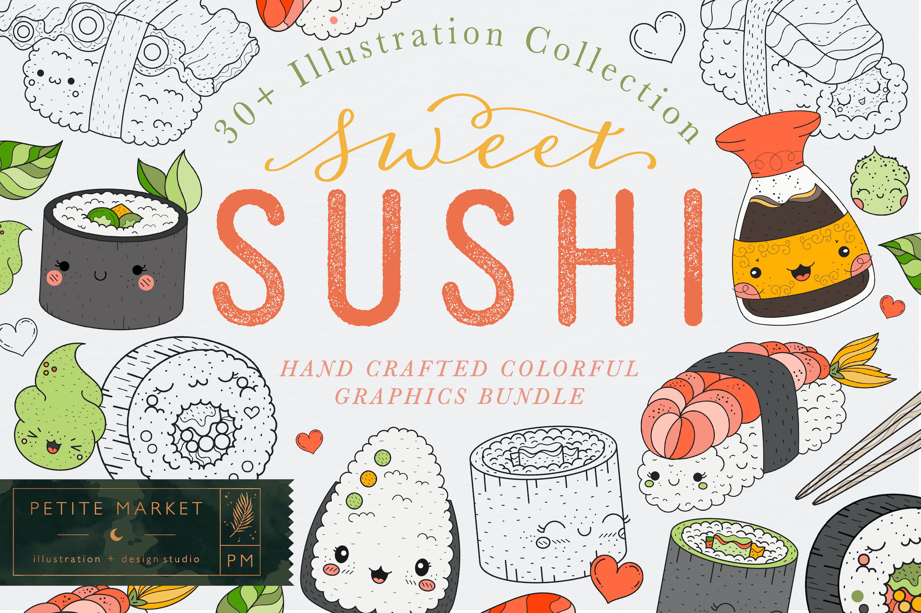 Sweet Sushi Collection cover image.