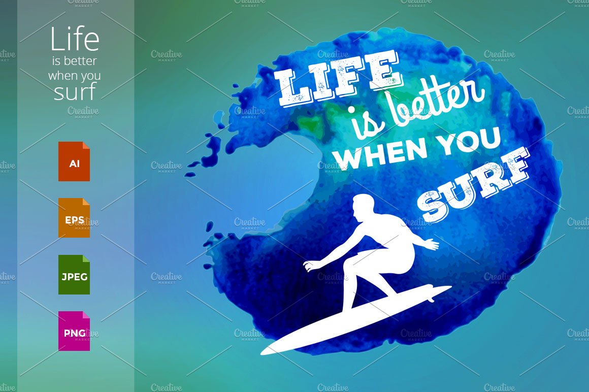 Life is Better When You Surf cover image.