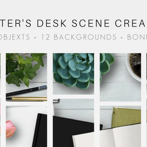 Writer's Desk Scene Creator cover image.