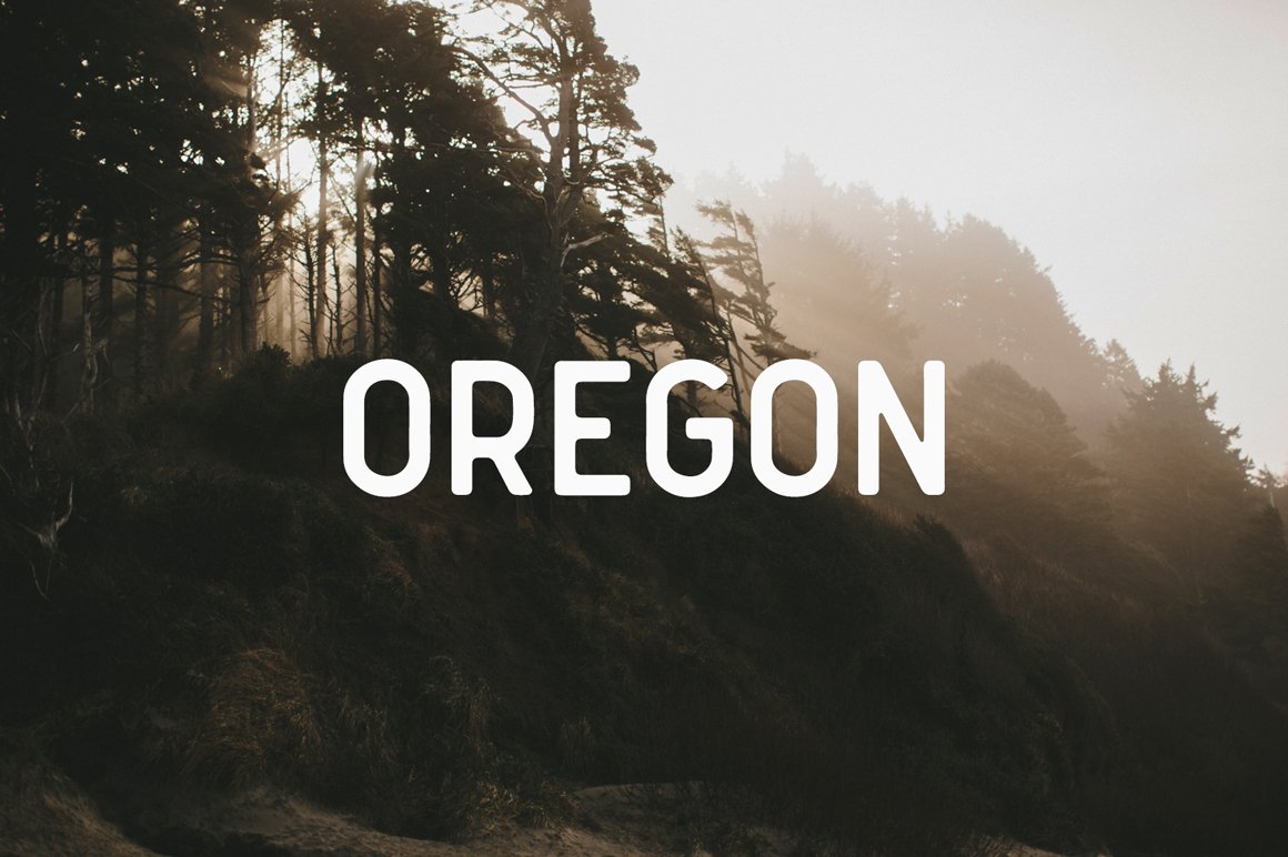 Oregon Font cover image.