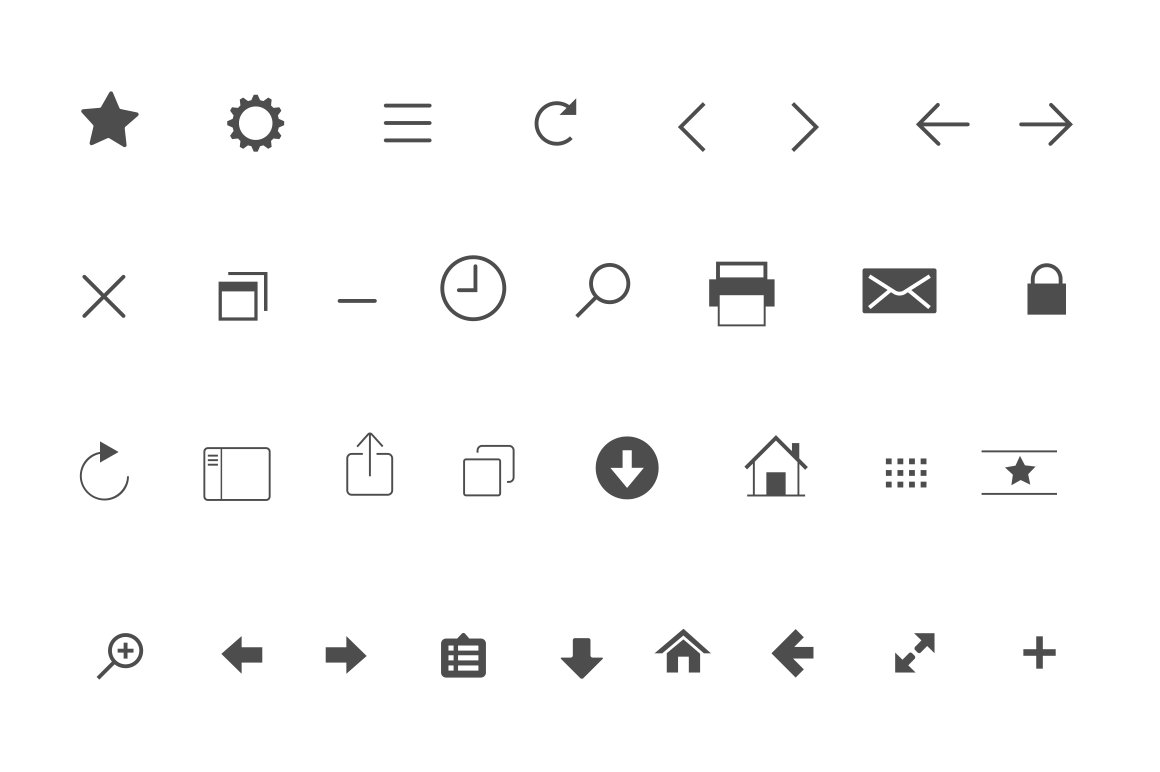 32 Browser Interface Icons cover image.