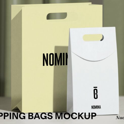 NMC - 04 Shopping bags mockup cover image.