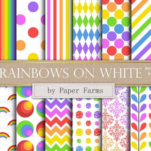 Rainbow patterns cover image.