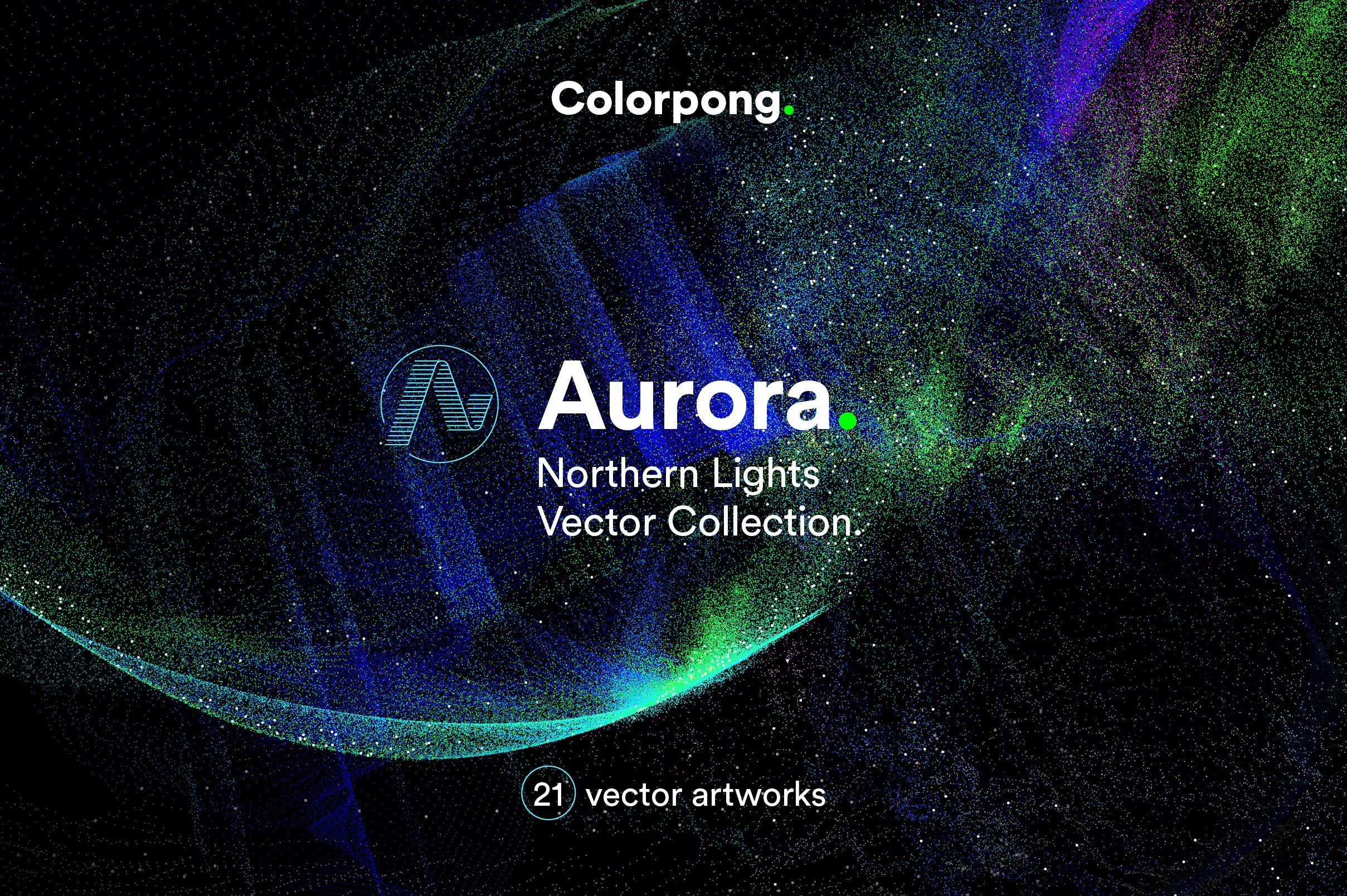 Aurora - Colorful Vector Bundle cover image.
