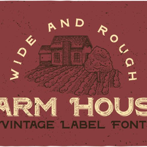 Farm House Typeface cover image.