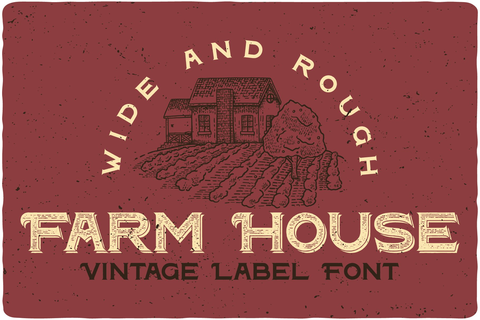 Farm House Typeface cover image.