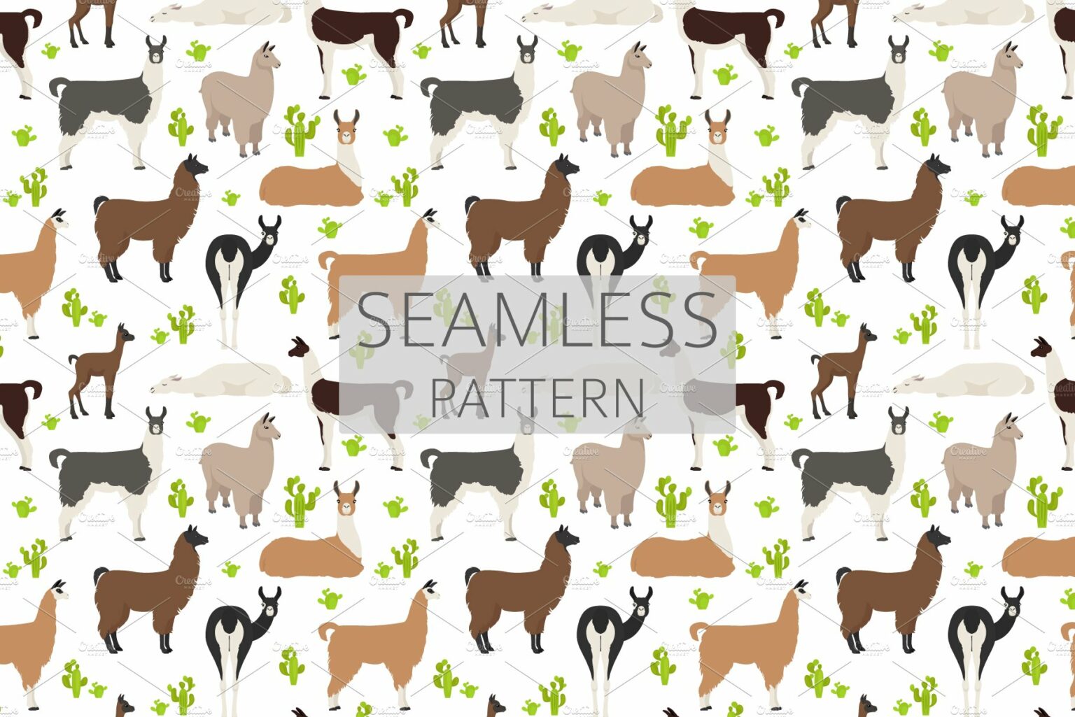 Llama clipart – MasterBundles