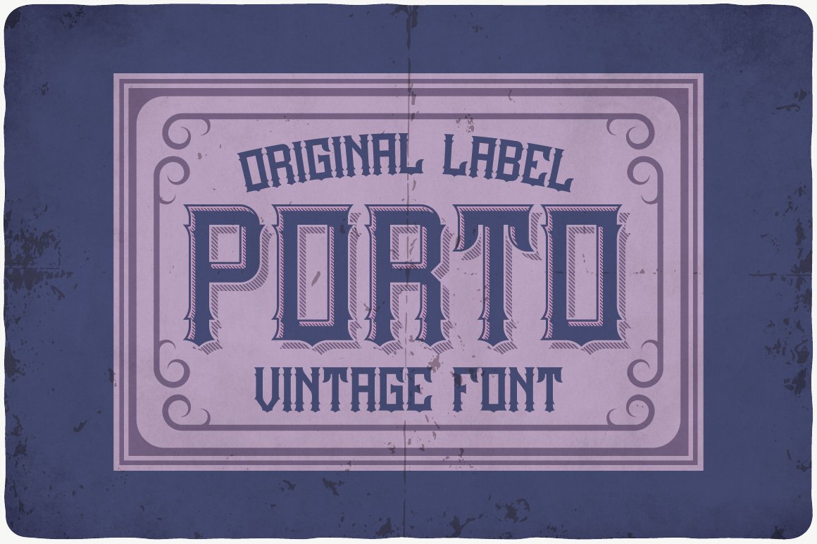 Porto typeface cover image.