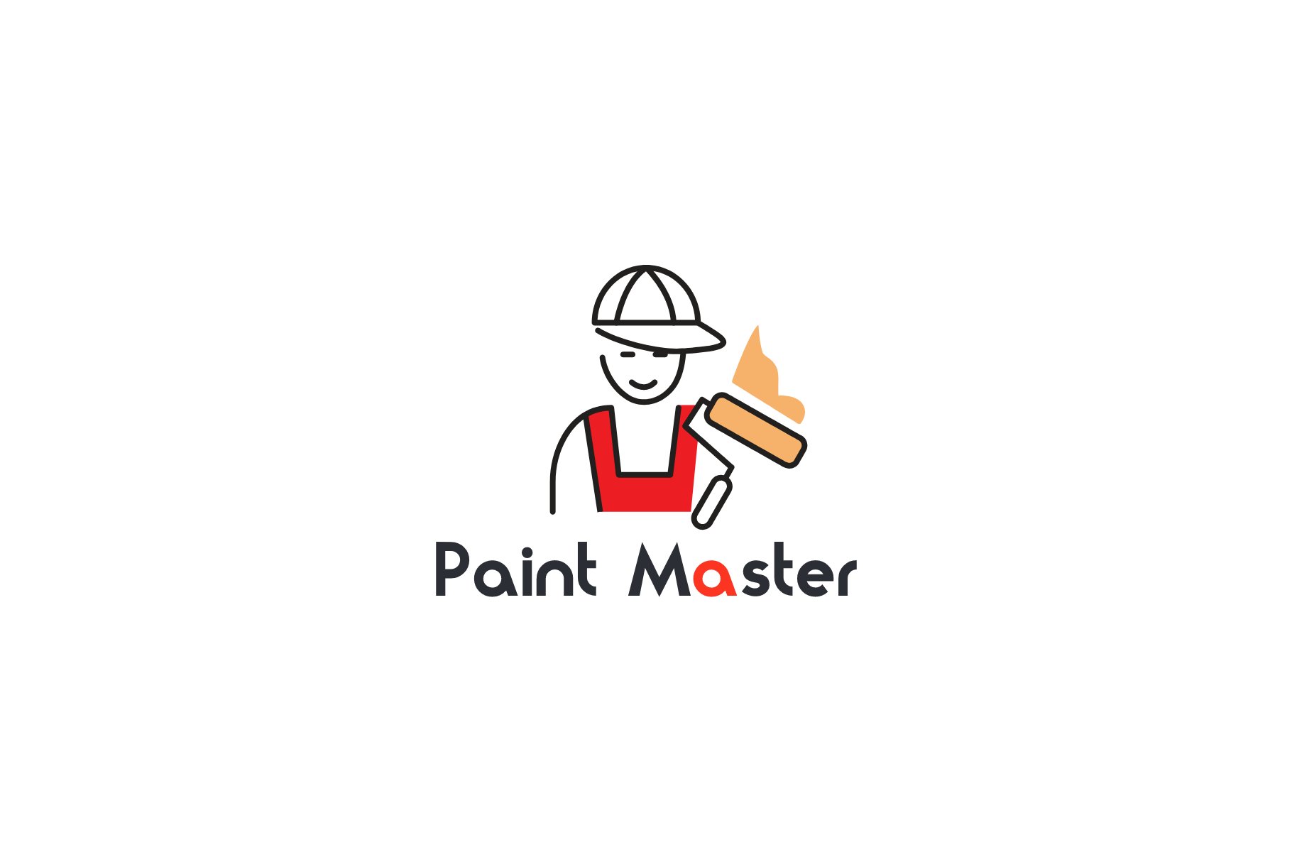 Logo Design - Painting Services | Painting Company | Painter Logo | Ha –  Cinco Creative