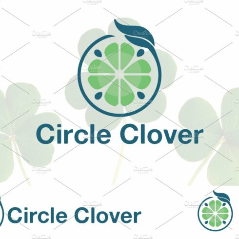 4 Leaf Clover Circle Logo cover image.