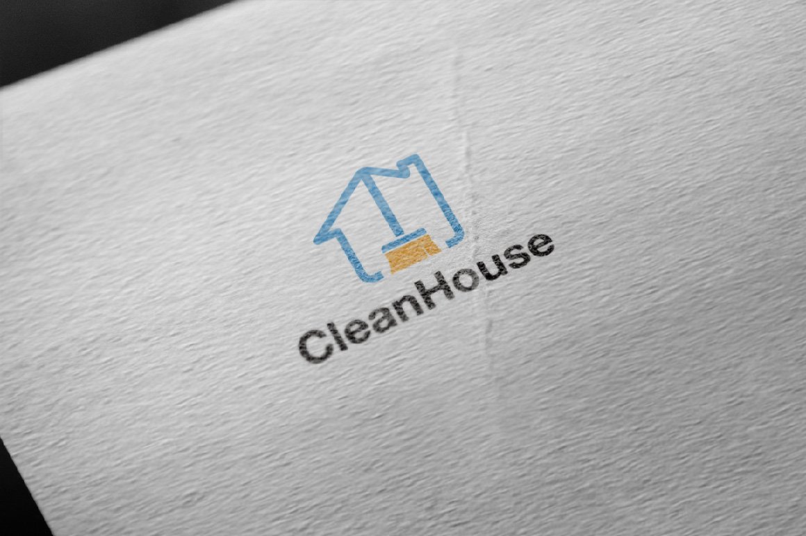 House Clean Service Assistant Logo preview image.
