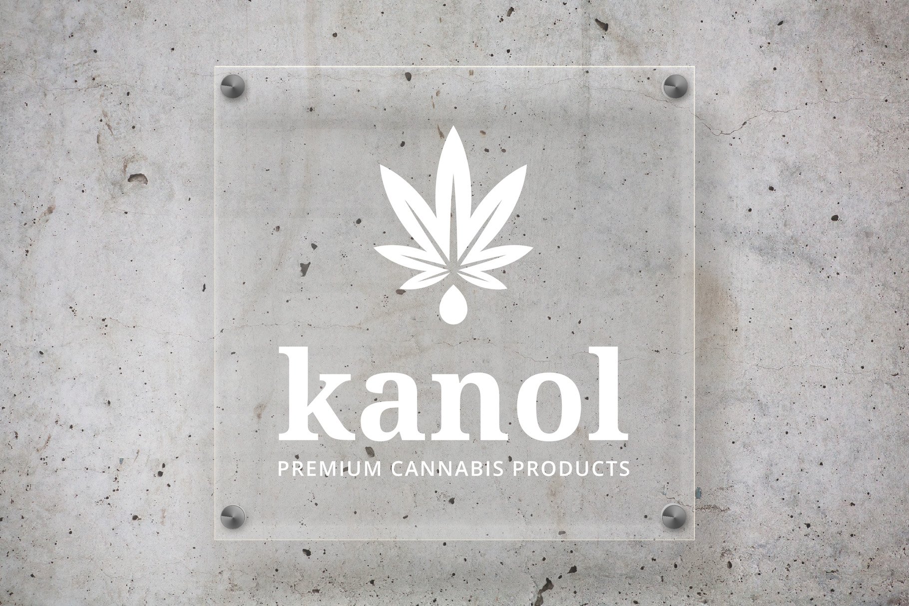 Kanol Cannabis Hemp Marijuana Logo preview image.