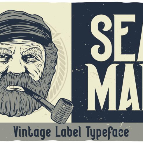 Seaman Label Font cover image.