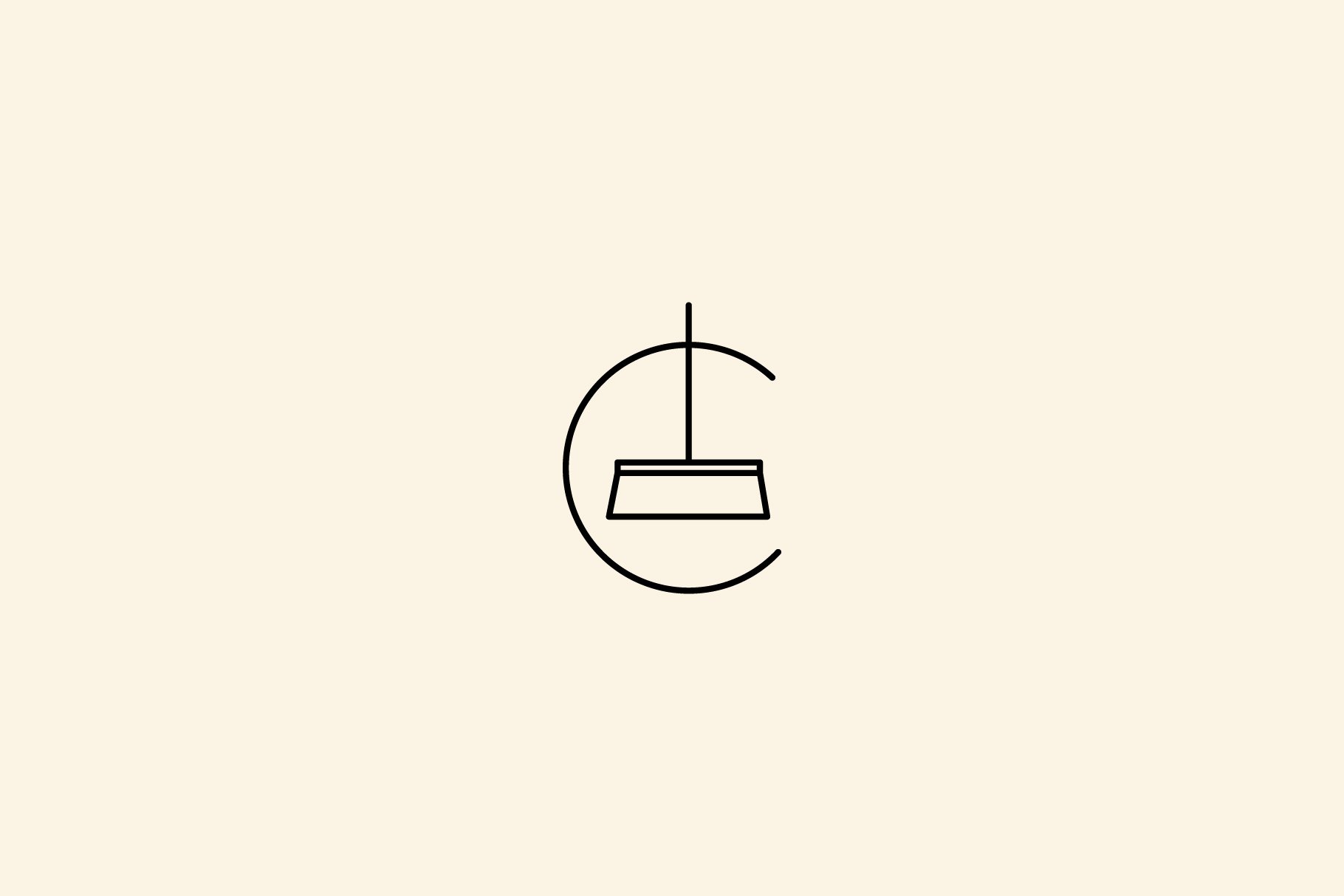 cleaner logo design vector minimal cover image.