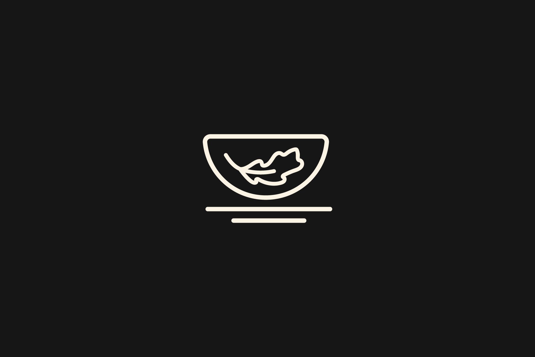 salad food logo vector design preview image.