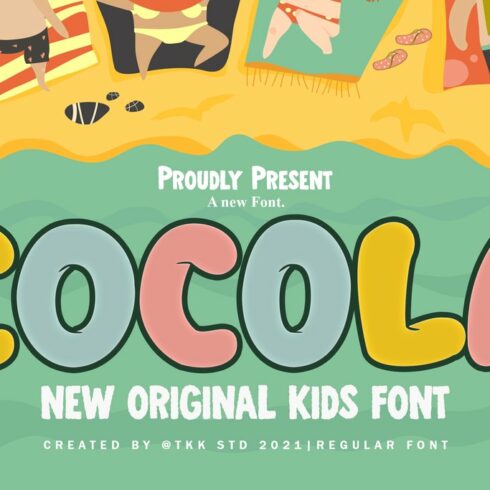 COCOLA - Kids Font cover image.