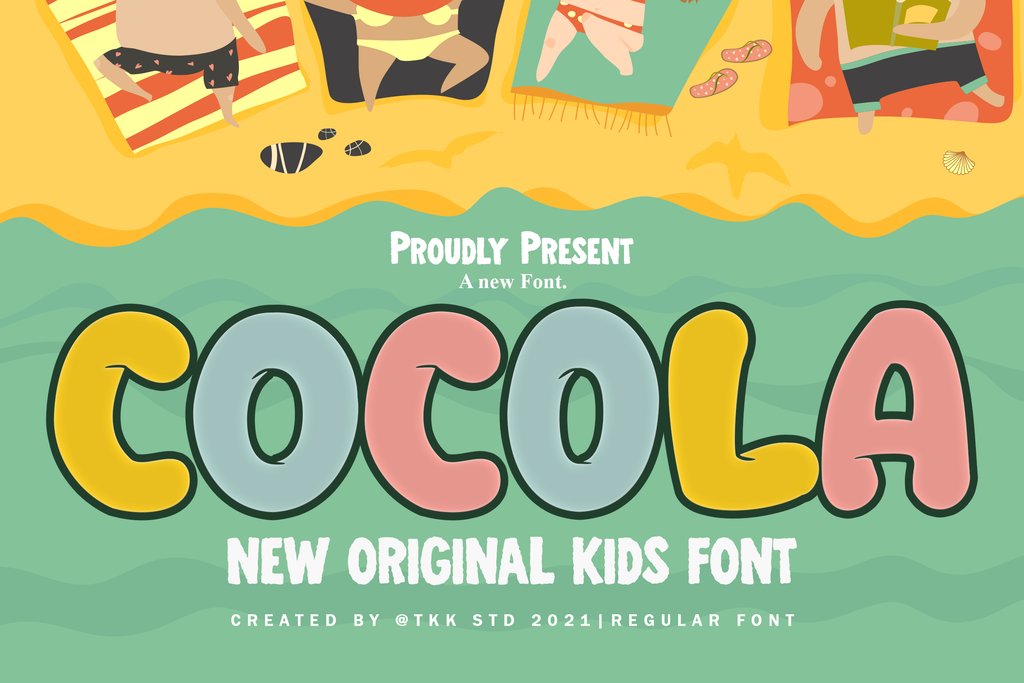 COCOLA - Kids Font cover image.