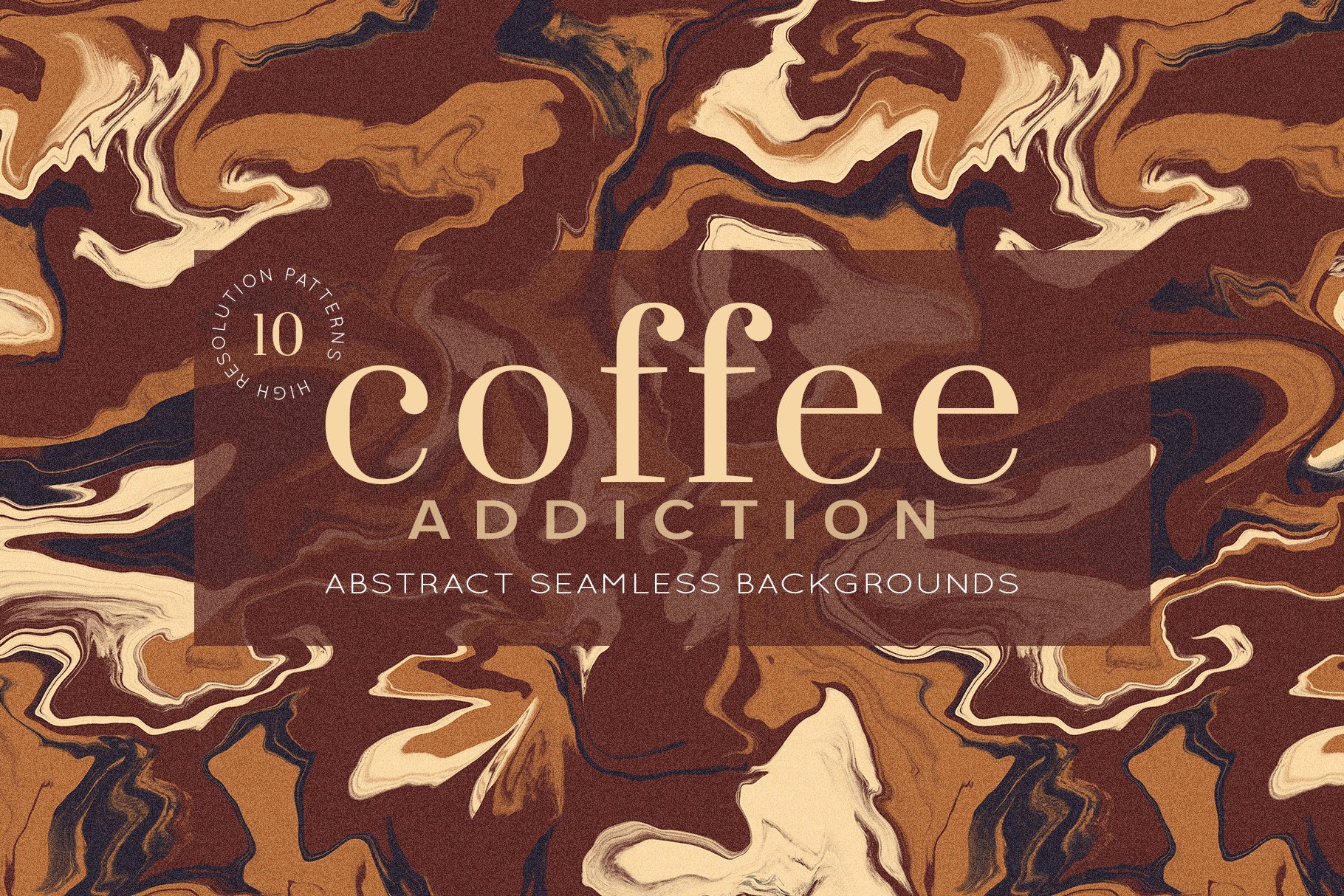 COFFEE ABSTRACT PATTERNS BUNDLE preview image.