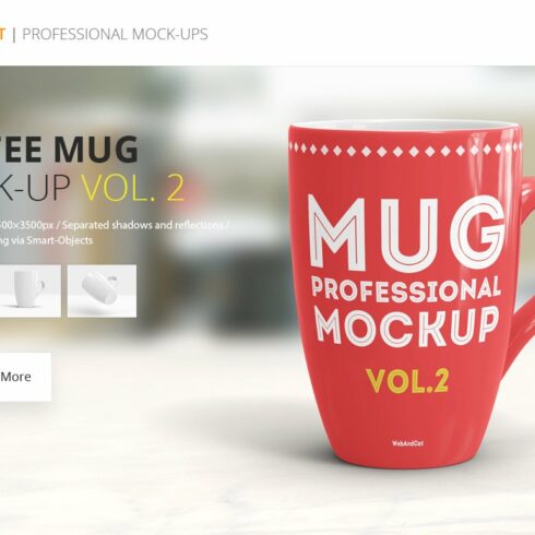 Coffee Mug Mockup vol.2 cover image.