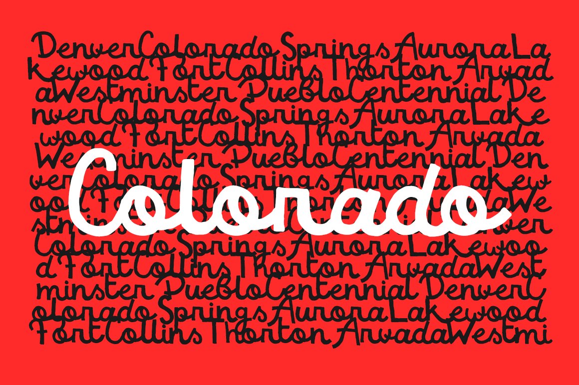 Colorado — Script Font cover image.