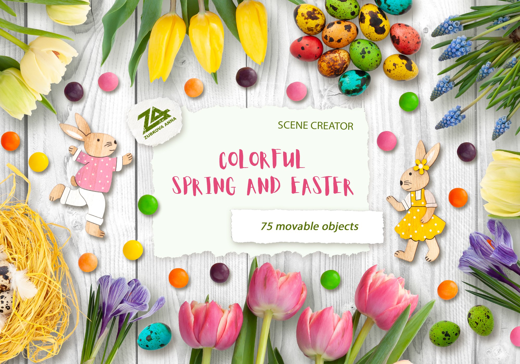 Scene Creator Colorful Spring&Easter cover image.