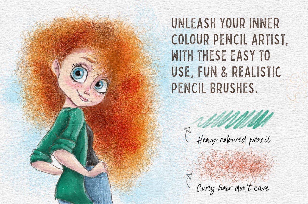 coloured pencil 3 423