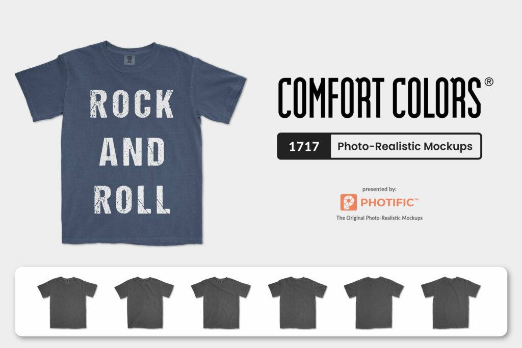 Comfort Colors 1717 Mockups MasterBundles