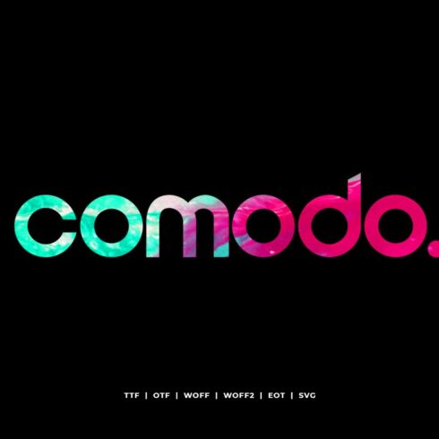 Comodo - Display Typeface cover image.