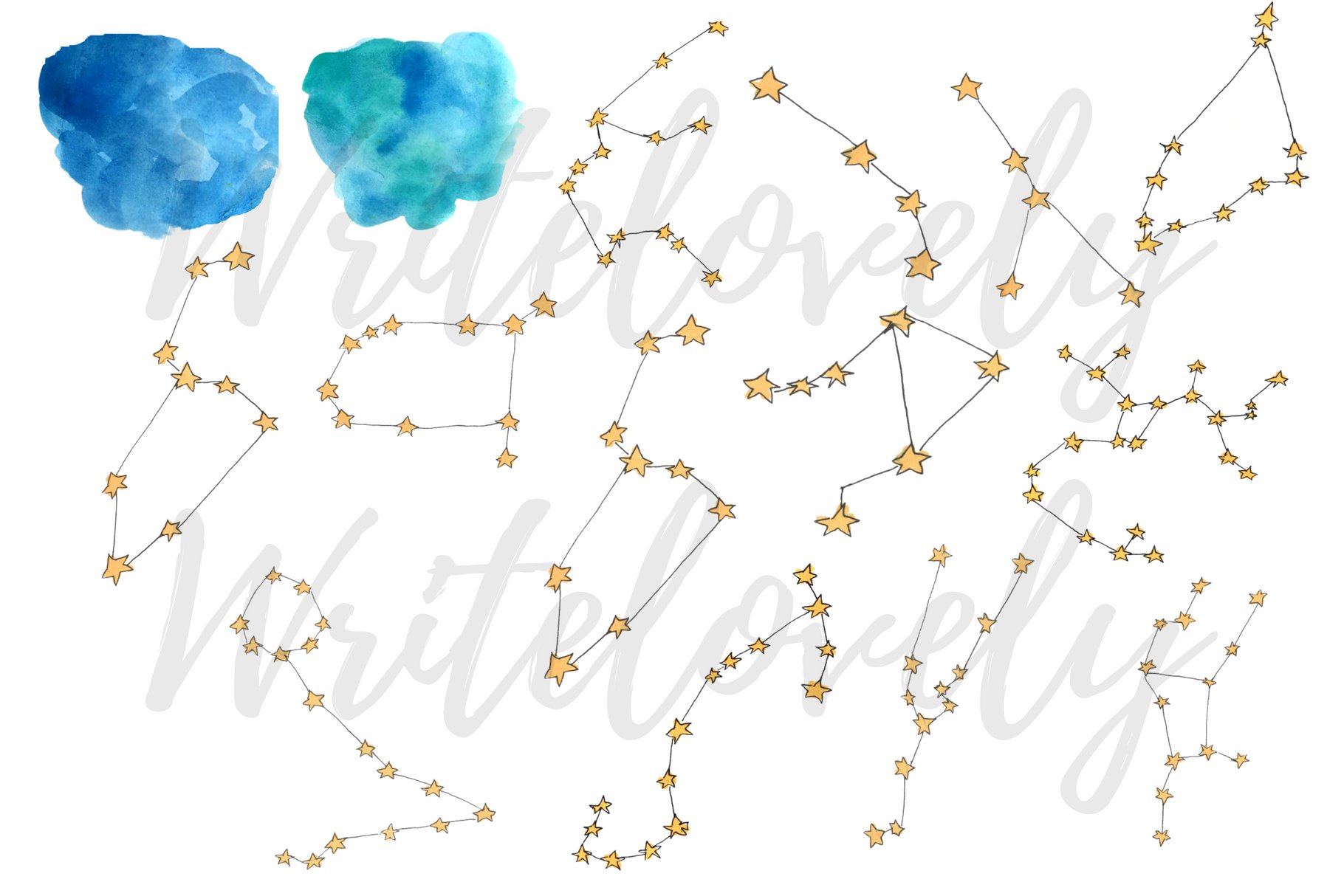 Constellation Clipart preview image.