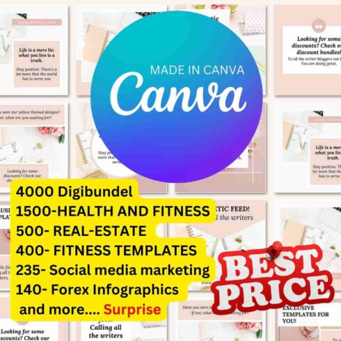 Editable Canva Template | Customizable Design for Personal and Business Use | Instant Download cover image.