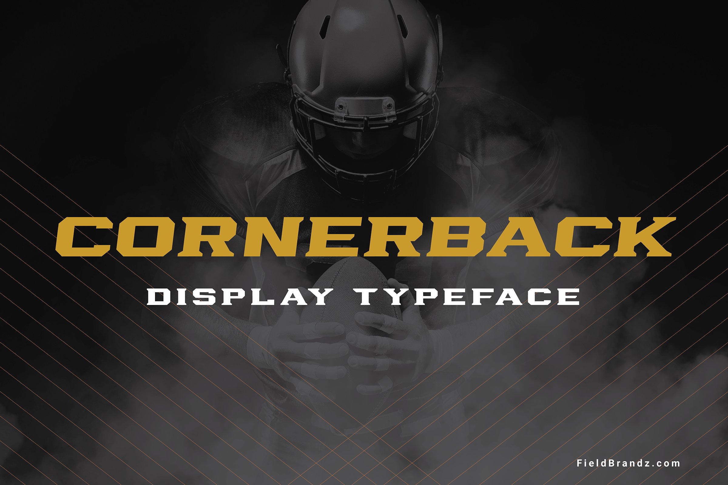 Cornerback Display Typeface cover image.