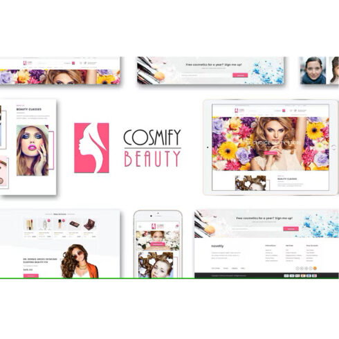 Cosmify - Fashion Cosmetic Shopify Theme cover image.
