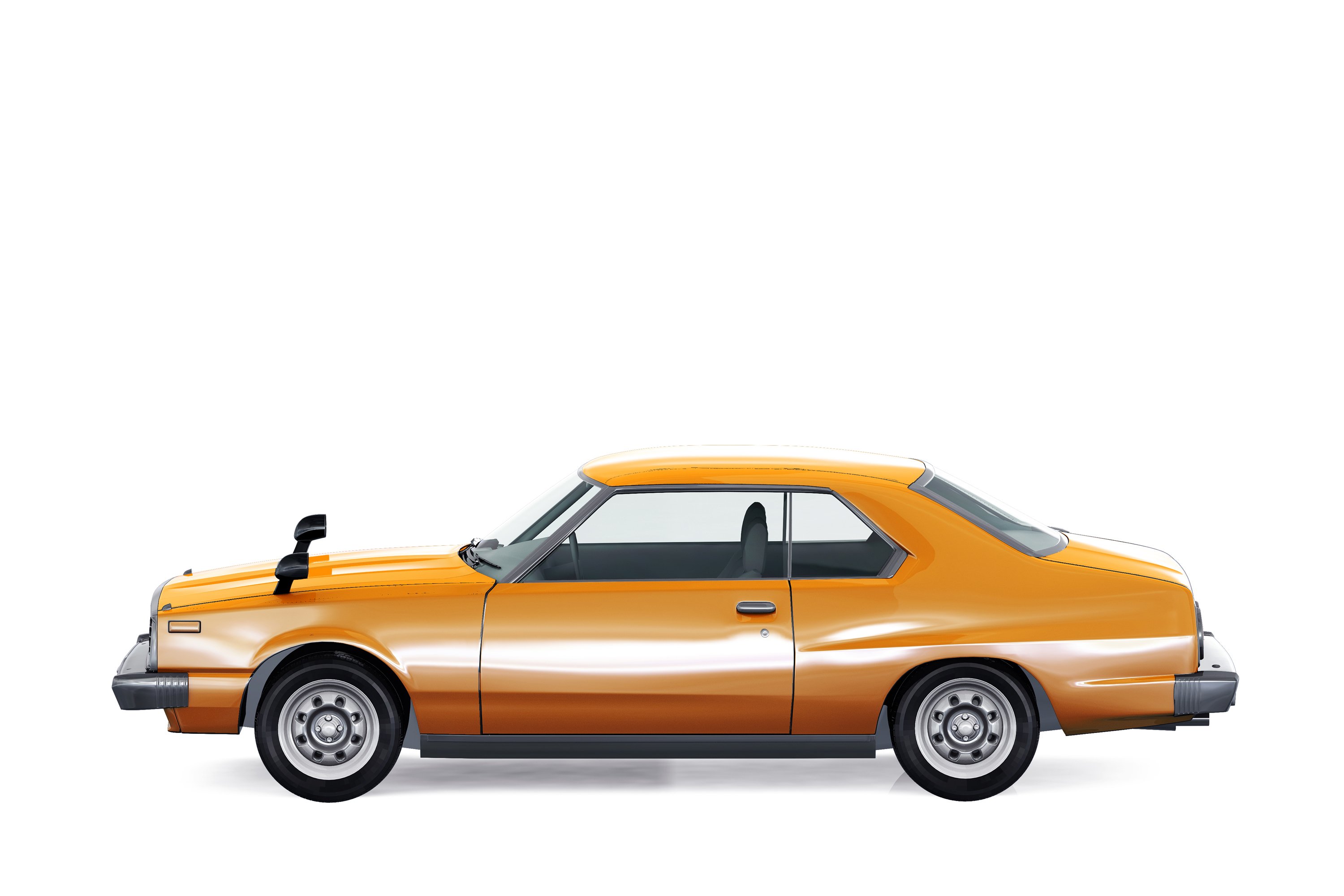 coupe car 1977 mockup 281129 61