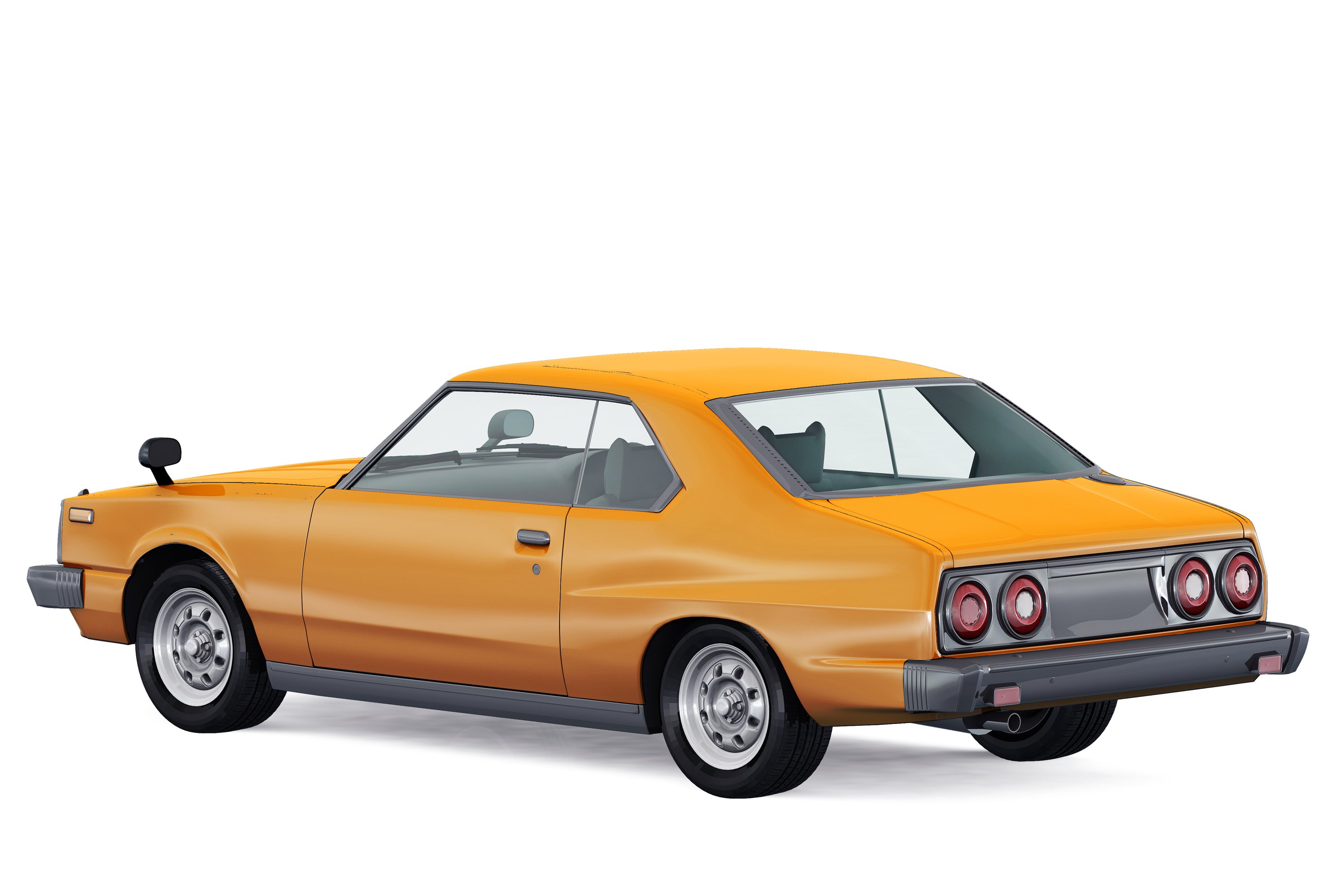 coupe car 1977 mockup 281229 750