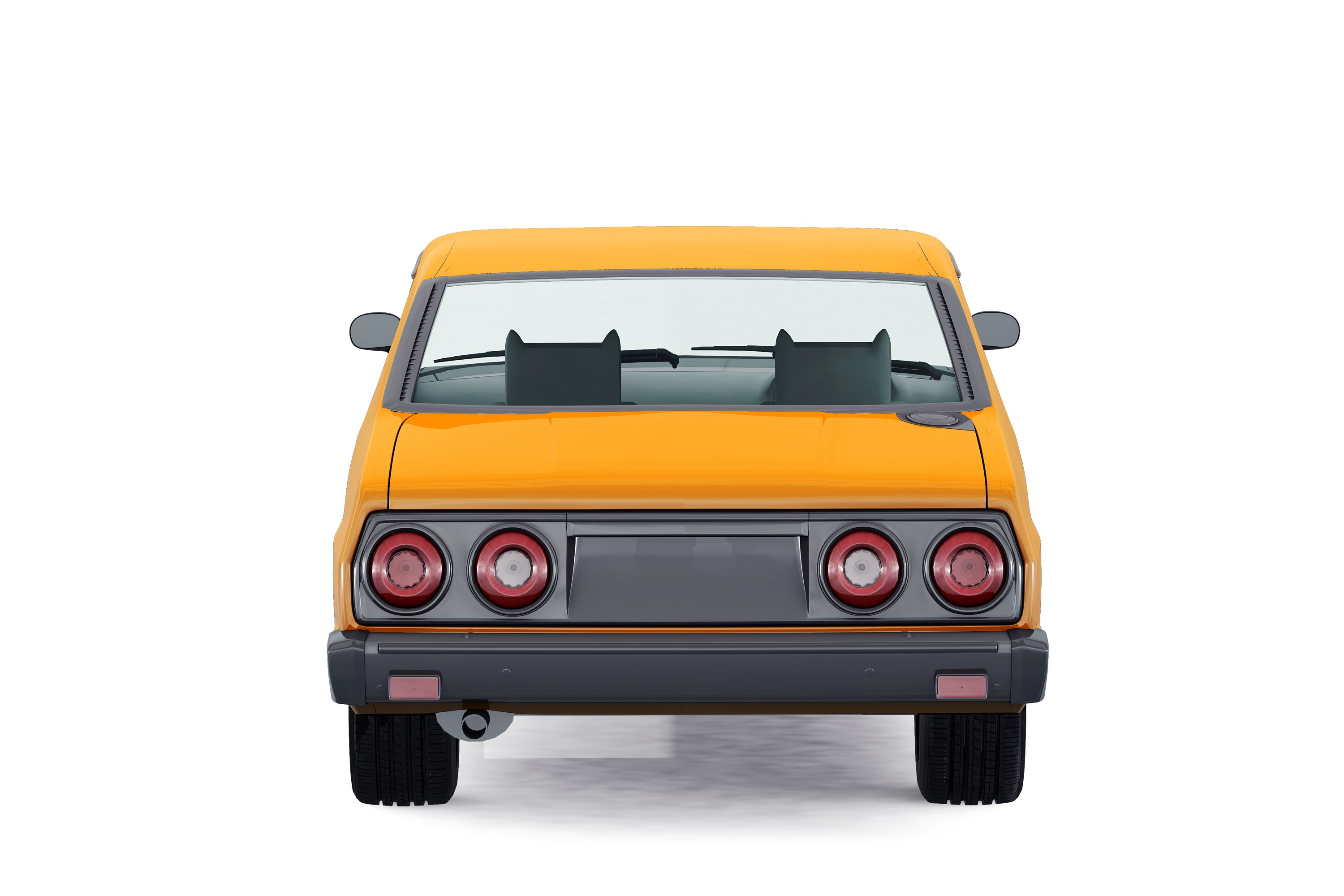 coupe car 1977 mockup 281329 609