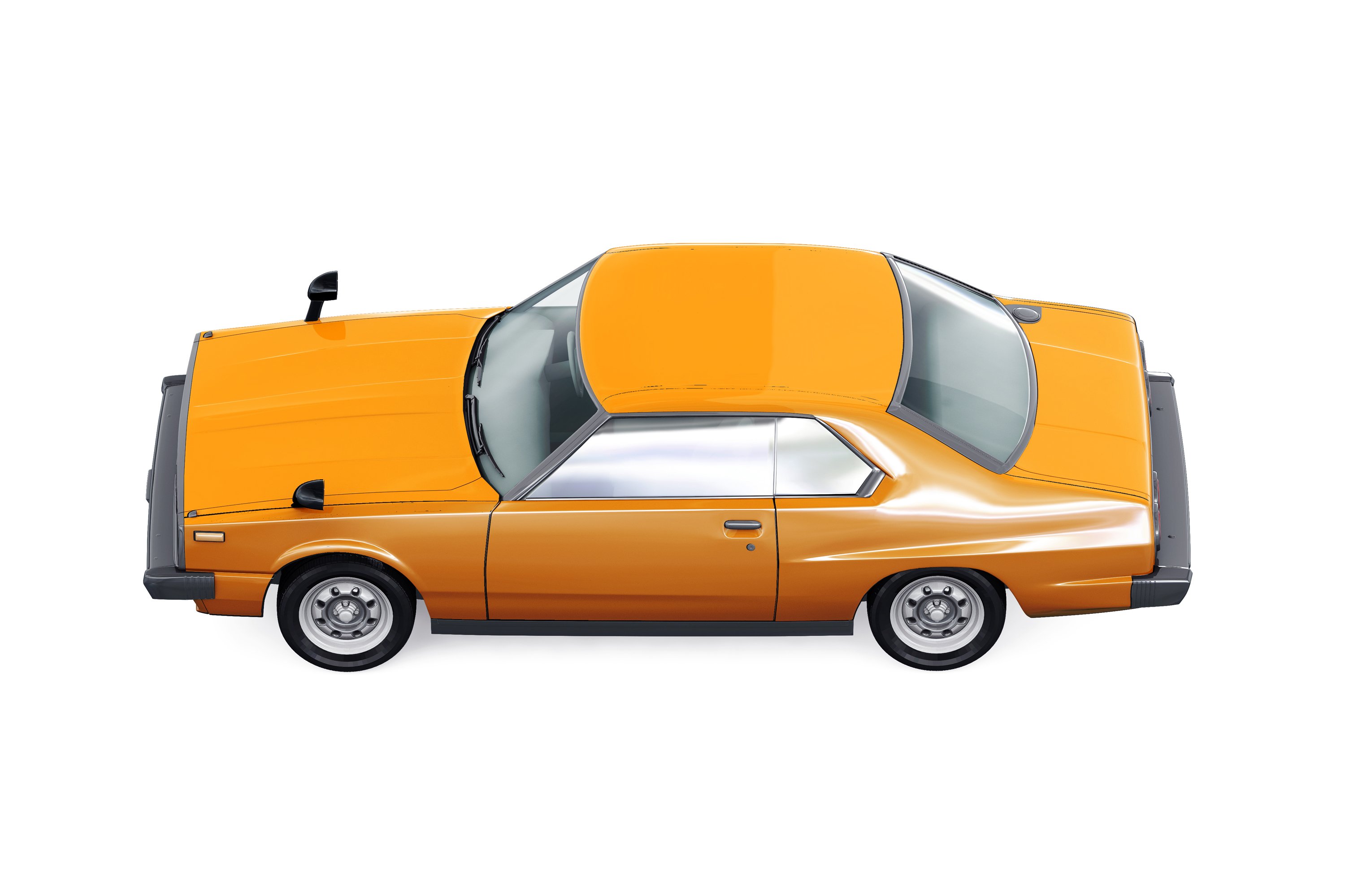 coupe car 1977 mockup 28429 627