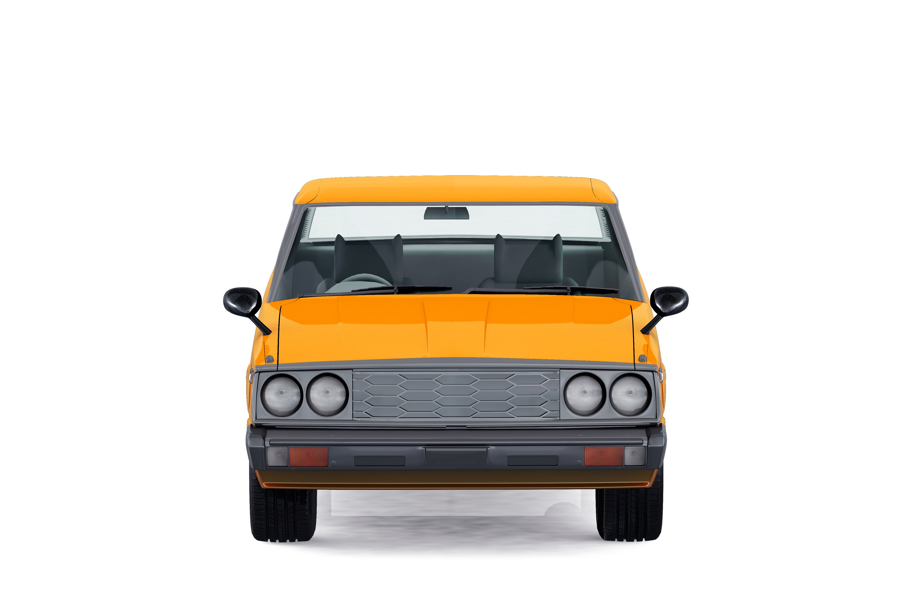 coupe car 1977 mockup 28929 989