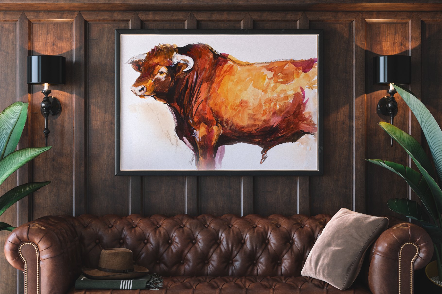 the Bull. Ox. Bison. Buffalo. Cow. preview image.