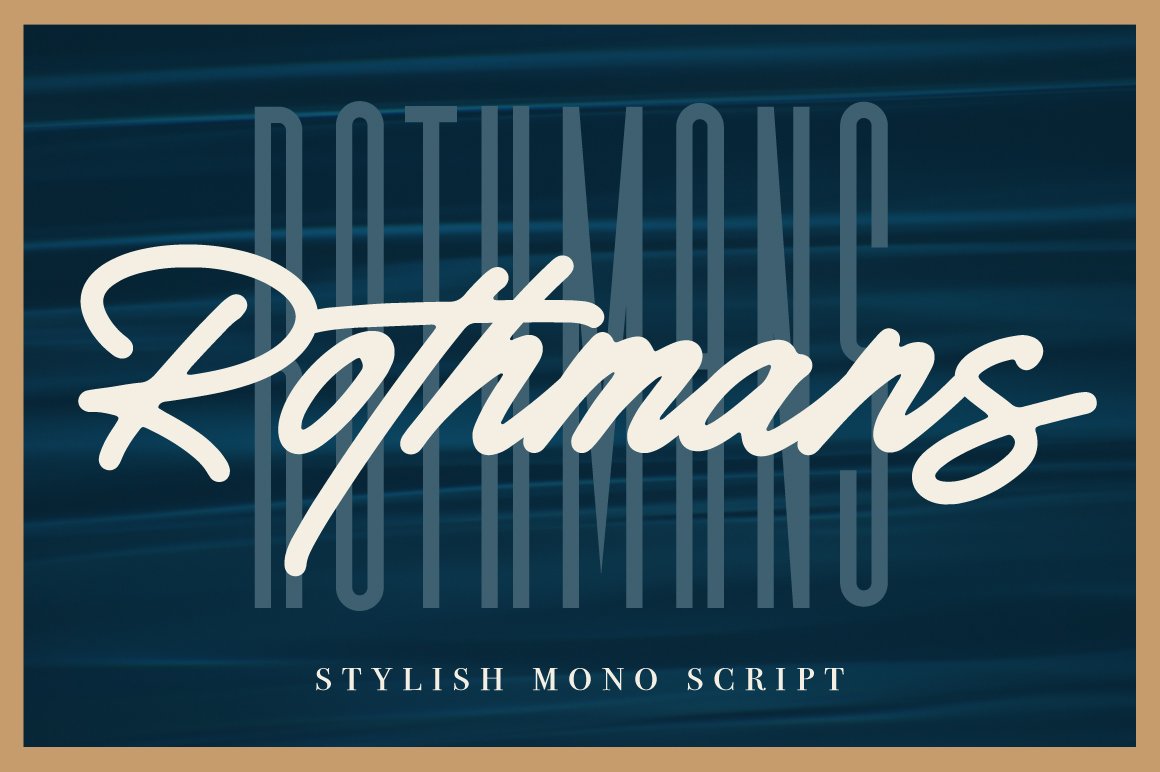 Rothmans - Font Duo (Free Version) cover image.